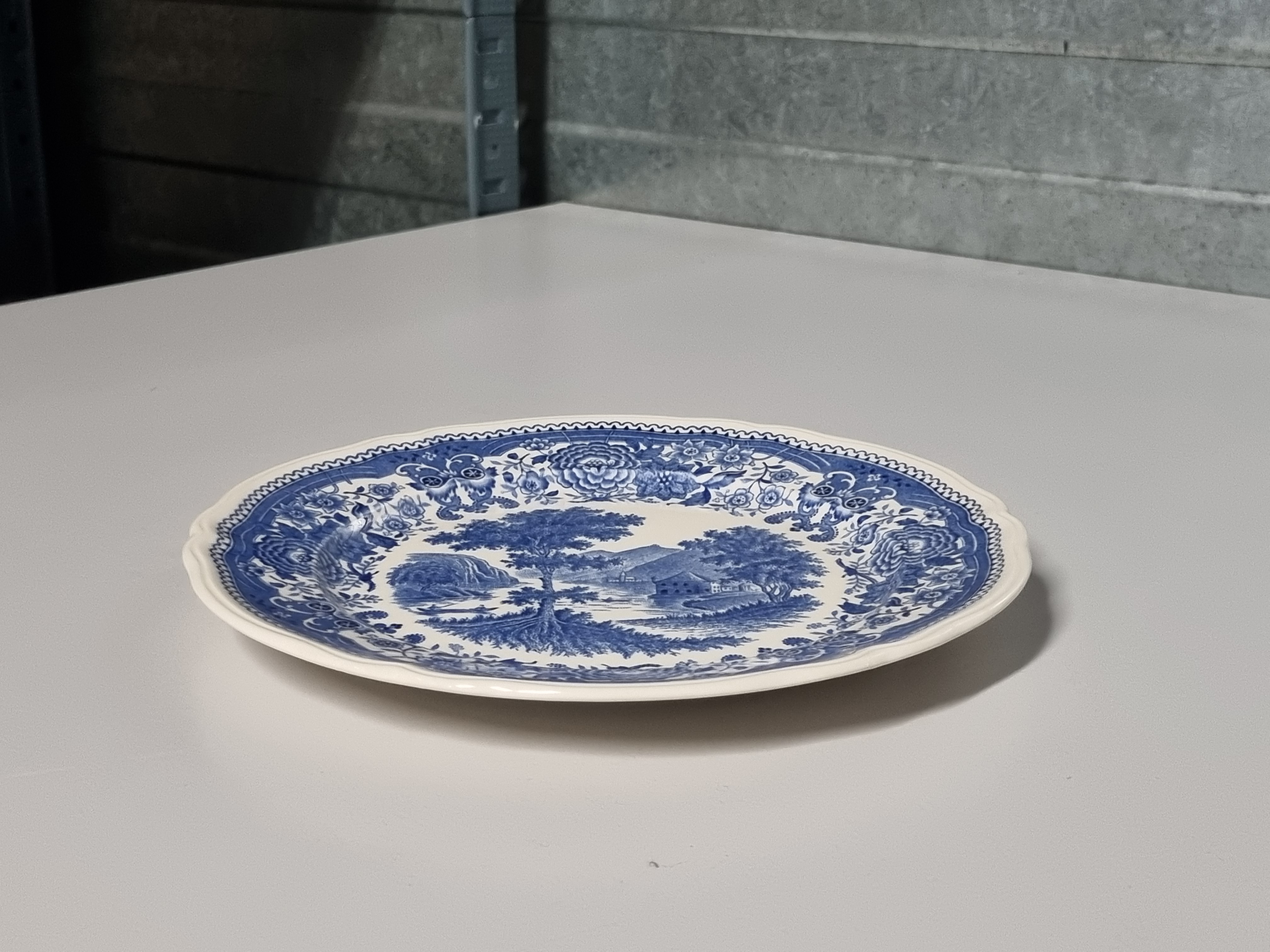 Villeroy en Boch Burgenland blauw ontbijtbordje 19 cm