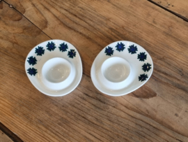 Vintage Figgjo Flint Norway decor Menu set 2x Eierdopje