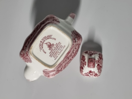 Engels rood Enoch Wedgwood Lochs of Scotland Koffiepot 18 cm