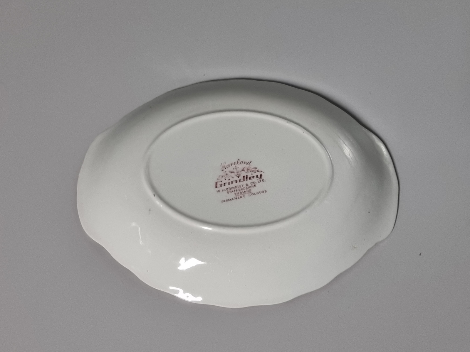 Engels rood Grindley Homeland Schaaltje 19,5 cm