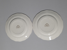 Engels Palissy Game Series set 2x ontbijtbord 22,5 cm
