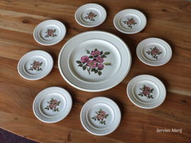 Wedgwood Briar Rose gebakstel 8 personen
