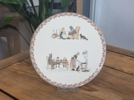 Frans Sarreguemines Enfants grote Onderzetter (rond) 22 cm