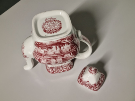 Engels rood Grindley decor Homeland Koffiestel