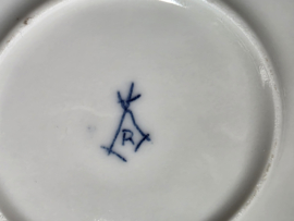 Zwiebelmuster Regout Bord met opstaand randje 20,5 cm