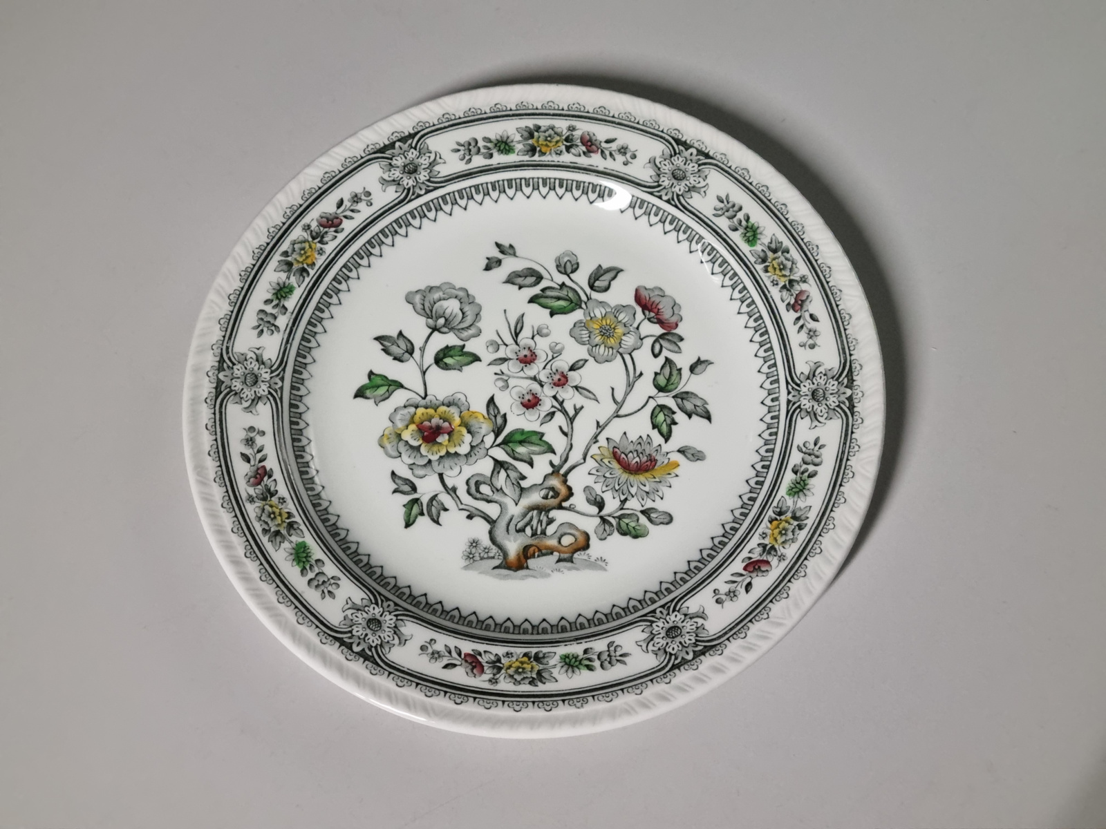 Engels gekleurd Wood & Sons Dorset plat Dinerbord 25 cm