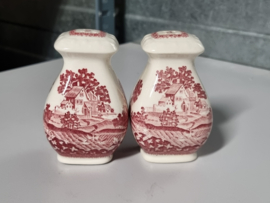Villeroy en Boch Rusticana rood Peper en Zoutstel