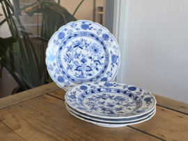 Zwiebelmuster Huttensteinach set 4x bord 19 cm