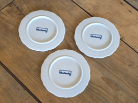 Blue Danube set van 3x Onderzetter 15 cm