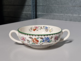 Engels Spode Copeland Chinese Rose soepkom (laag model)