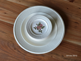 Wedgwood Briar Rose gebakstel 8 personen