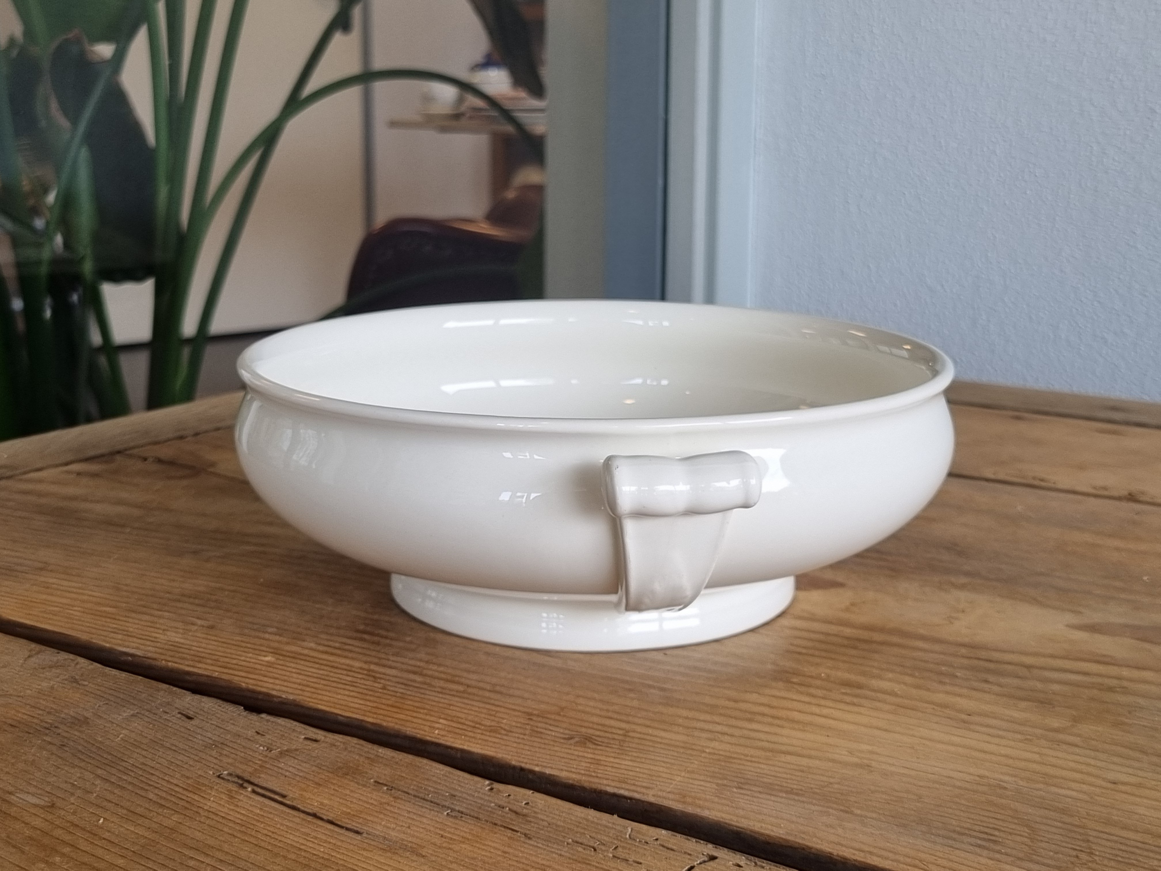 Wedgwood Queen's Ware Schaal rond model 20,5 cm