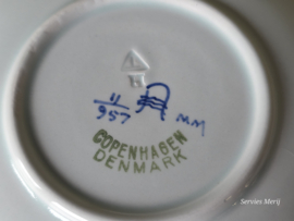 Royal Copenhagen Tranquebar Trankebar set 4x kop en schotel 10 cm