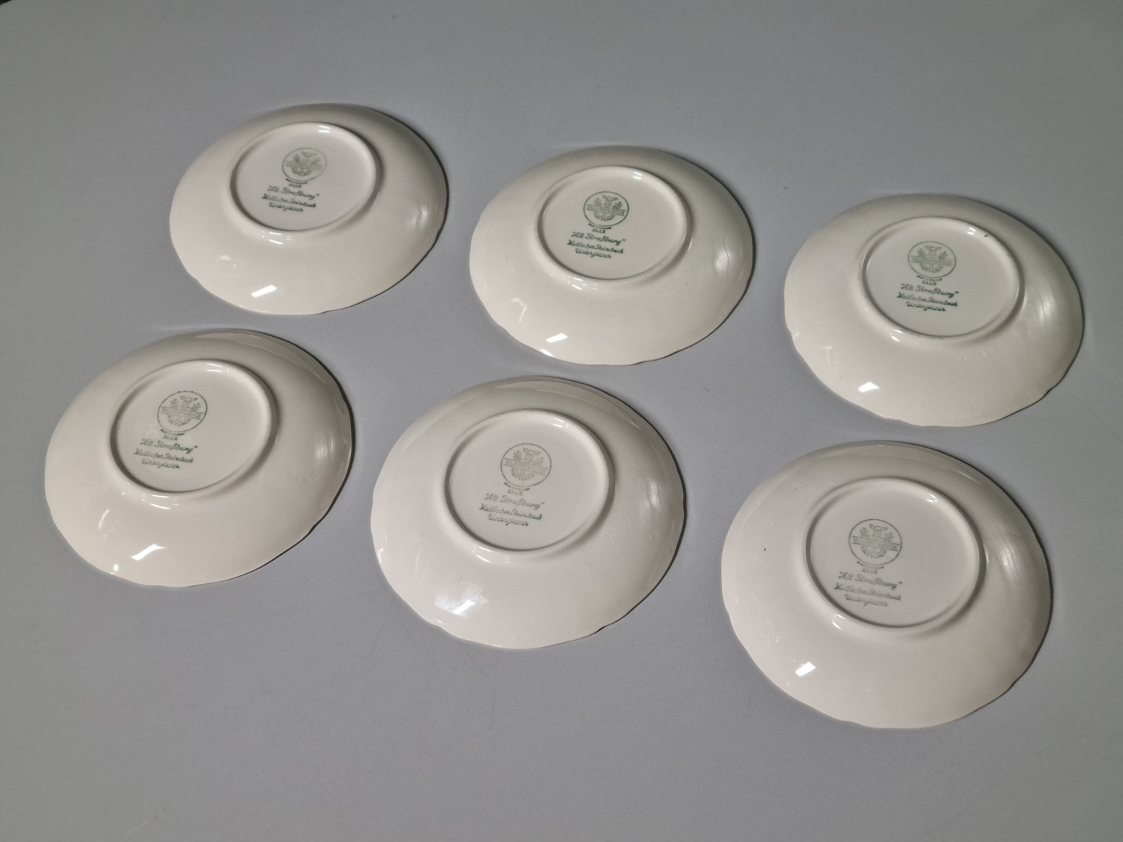 Villeroy en Boch Alt Strassburg Set 6x thee kop en schotel
