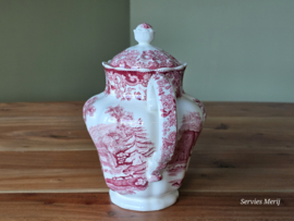 Copeland Spode's Pink Rhine koffiepot theepot 1,2 liter
