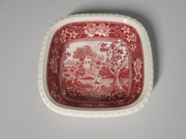 Villeroy en Boch Rusticana rood Vierkante Serveerschaal 20,5 cm