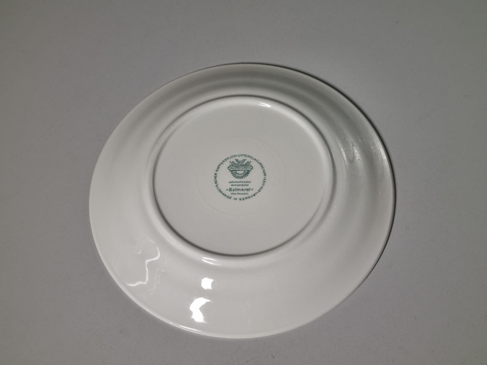 Villeroy en Boch Balmoral rood ontbijtbord 21 cm