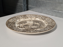 Engels bruin EIT bord 24,5 cm