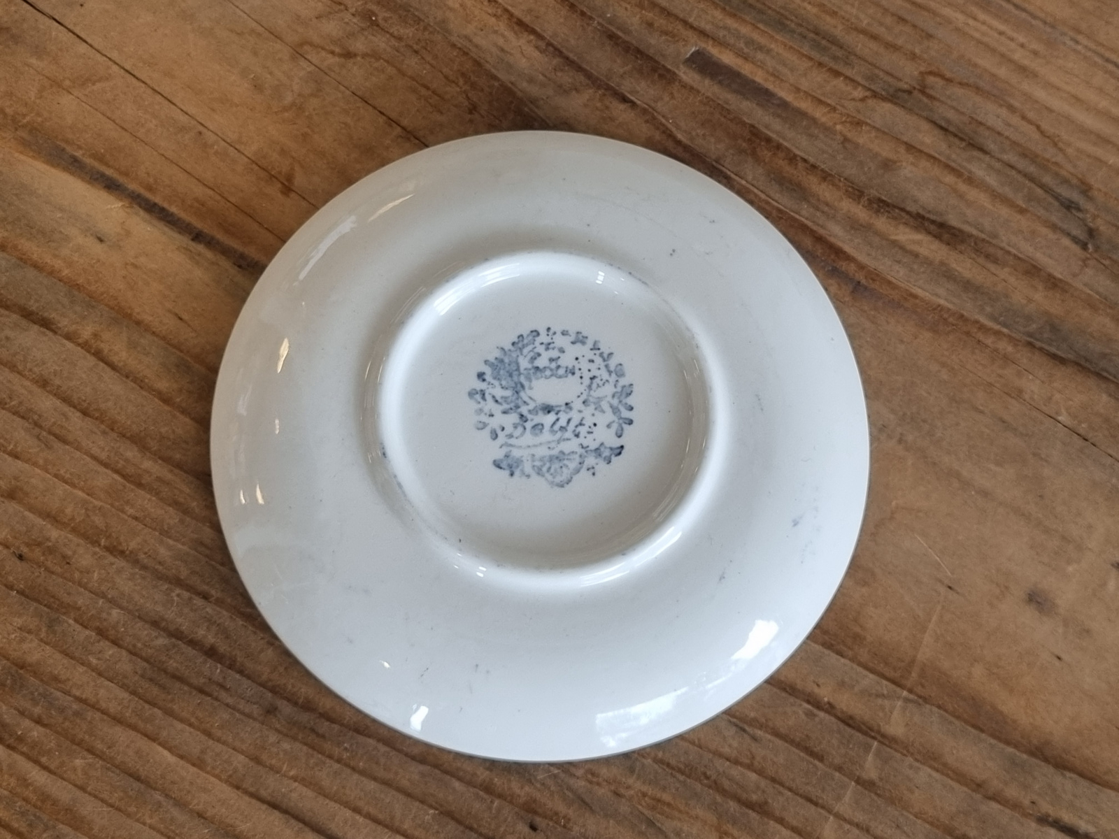 Boch Delfts Bordje Theezakjeslegger 11 cm (nr. 4 L'Absinthe)