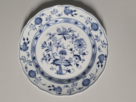 Zwiebelmuster Huttensteinach plat dinerbord (golvende rand) 24 cm