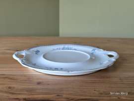 Meibloem Petrus Regout onderbord soepterrine (hoekig model)