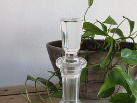 Glas Vintage Karaf geslepen glas (4)