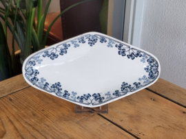 Sarreguemines Vichy ruitvormig schaaltje 25 cm