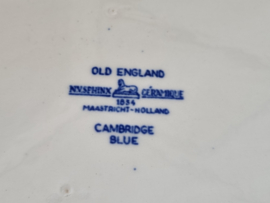 Regout Castillo Old England Cambridge blauw Serveerschaal (rechthoekig)