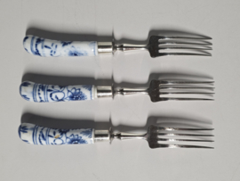 Zwiebelmuster onbekend merk set 3x Vork