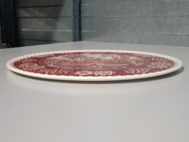 Villeroy en Boch Rusticana rood Serveerplateau Gebakschaal 32,5 cm