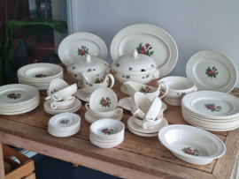 Wedgwood Moss Rose compleet Eetservies 8-pers.