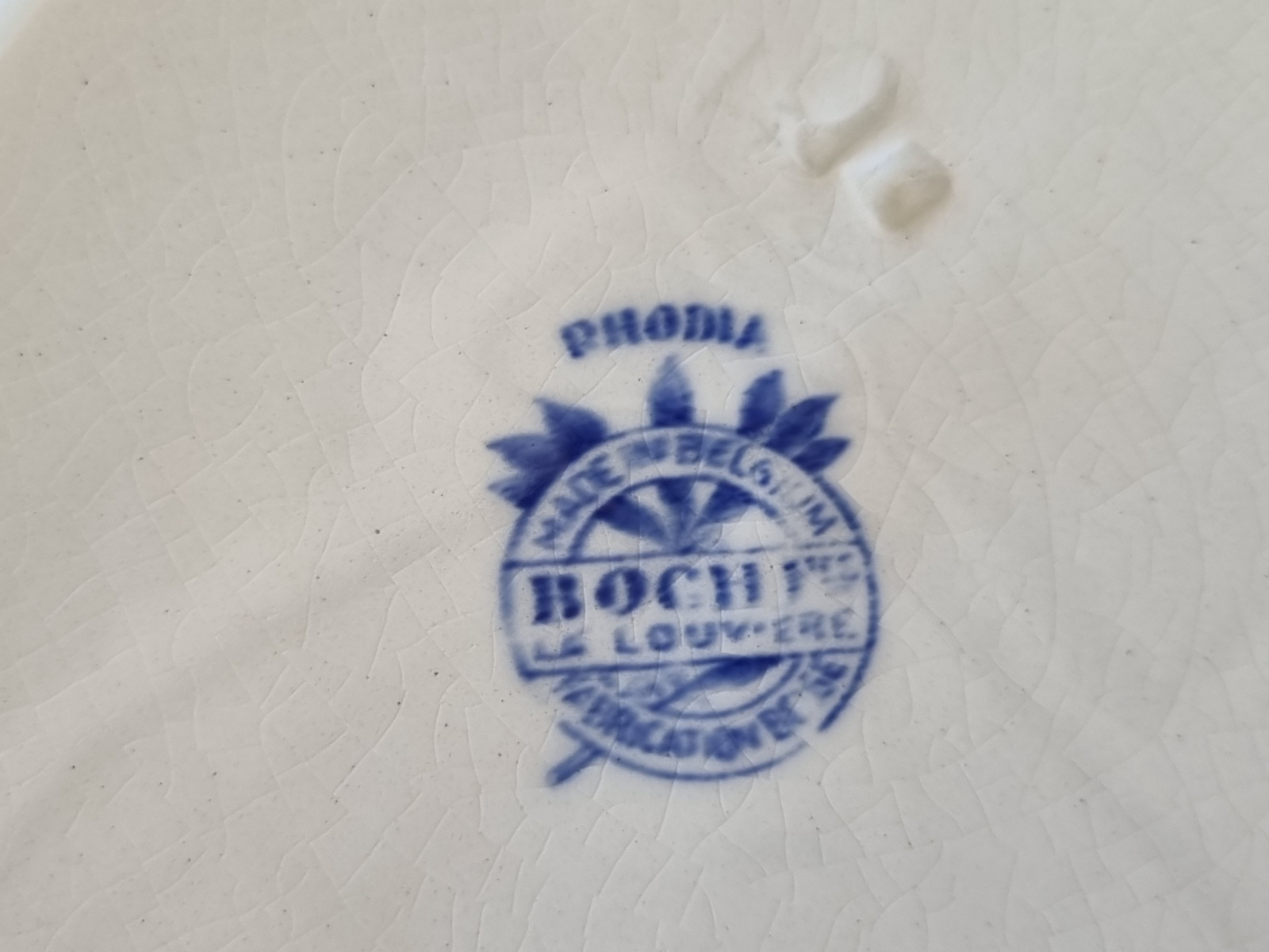Boch Rhodia diep bord 24 cm (roos)