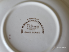 Engels Palissy Game Series diep bord 22,5 cm (afb. eend)