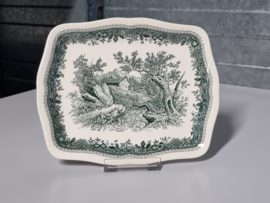 Villeroy en Boch Burgenland groen Serveerschaaltje | Plateau 20 cm