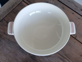 Boerenbont 417 Societe Ceramique Soepterrine zonder deksel (wit)