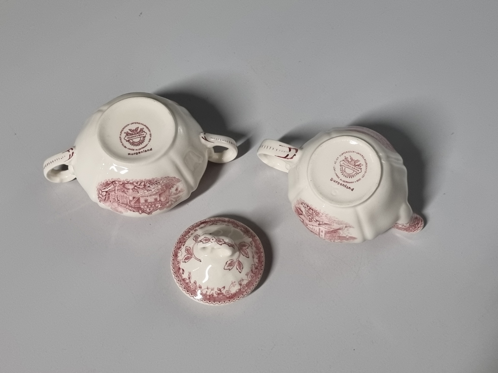 Burgenland rood Roomstelletje (kleinste model)