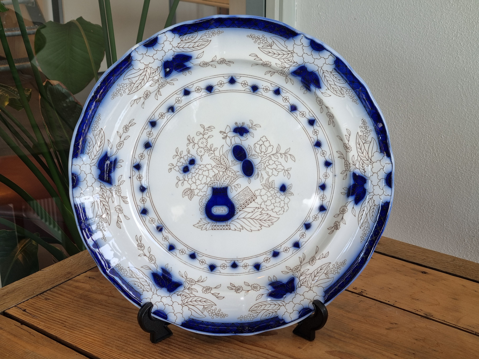 Petrus Regout Wellington decor Persian Serveerbord 38,5 cm