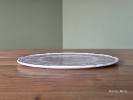 Villeroy en Boch Burgenland rood rond plateau 32 cm