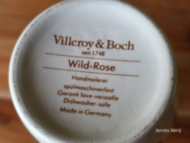 Verkocht = Villeroy en Boch Wild Rose Vaas 23 cm