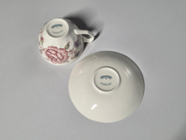 Johnson Bros Rose Chintz Thee Kop en schotel 9 cm