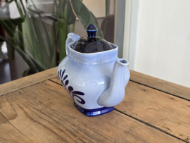 Vintage Regout Royal Sphinx blauw Theepot 1,1 liter
