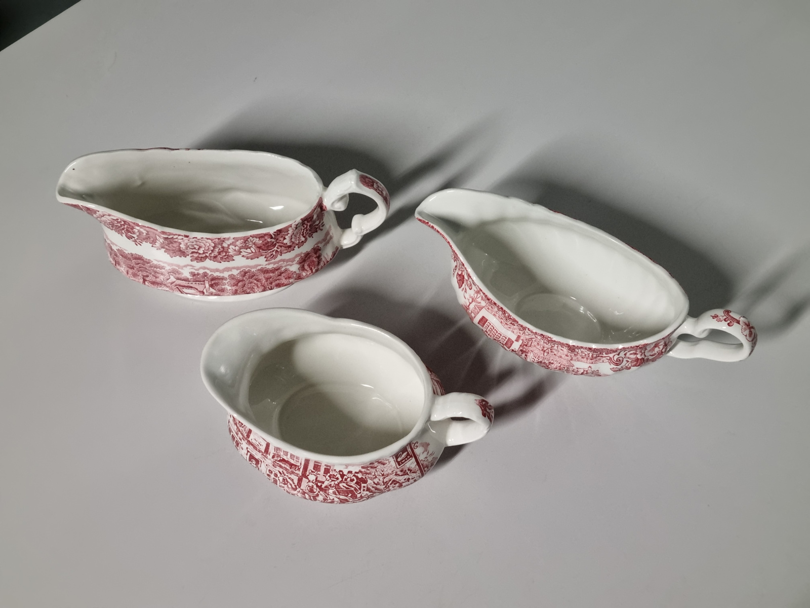 Engels rood Set 3x mix & match sauskommen