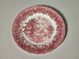 Engels rood Country Style plat dinerbord 26 cm