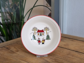 Wedgwood Windsor Christmas Kerstservies Schaaltje 15 cm