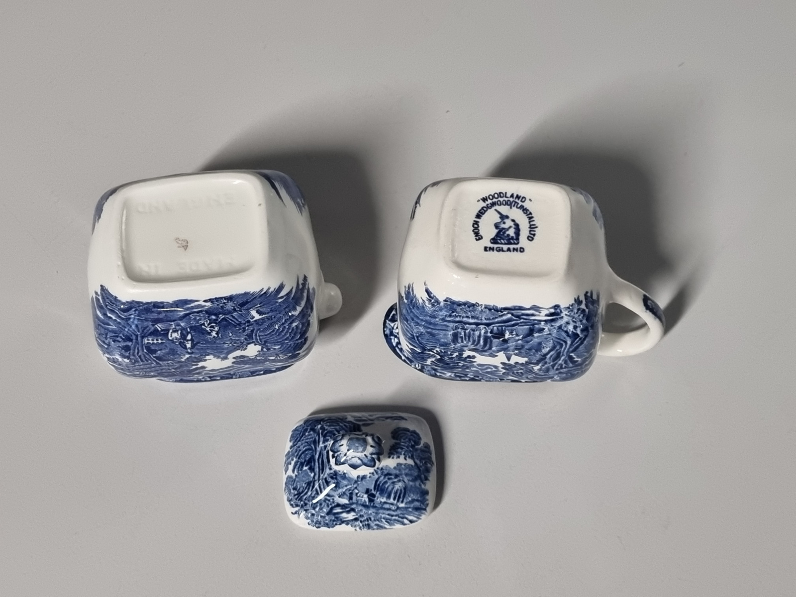 Engels blauw Enoch Wedgwood Woodland Roomstel