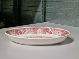 Villeroy en Boch Burgenland rood Broodschaal Serveerschaal 30 cm