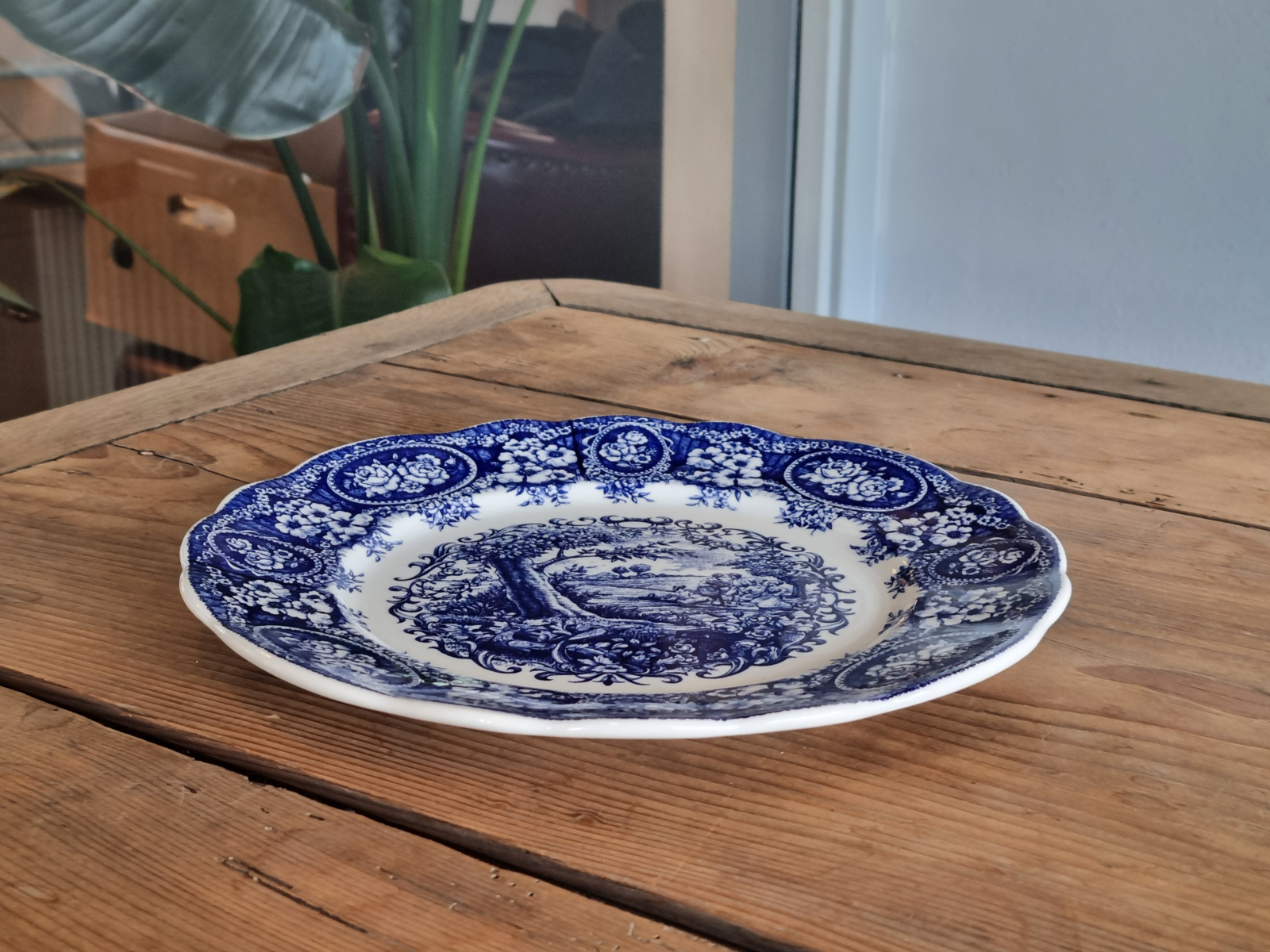 Boch Freres decor Marie Antoinette Bord 25,5 cm