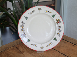 Wedgwood Windsor Christmas Kerstservies plat Dinerbord 27 cm