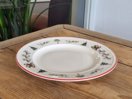 Wedgwood Windsor Christmas Kerstservies plat Dinerbord 27 cm