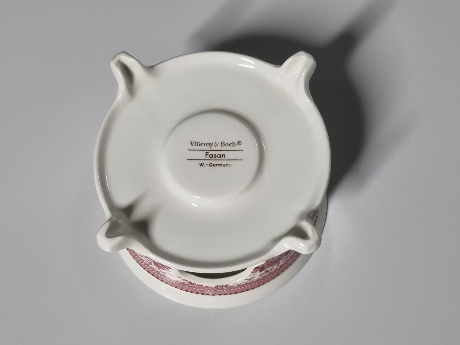 Villeroy en Boch Fasan rood Theelicht op pootjes